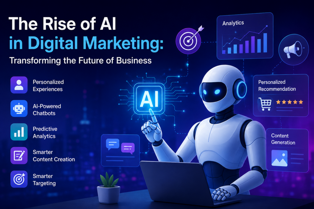 The Rise of AI in Digital Marketing: Transforming the Future of Business